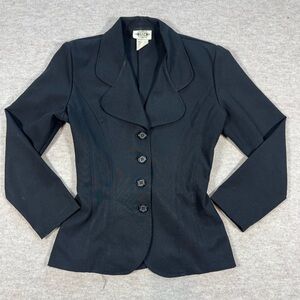 Women's Black Tailored Blazer Jacket by JCPenney